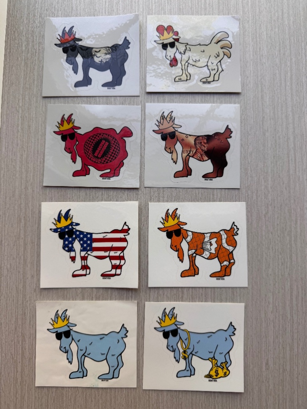 GOAT STICKER SET